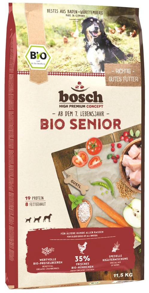 Bosch Petfood Natural Organic concept 11,5 kg