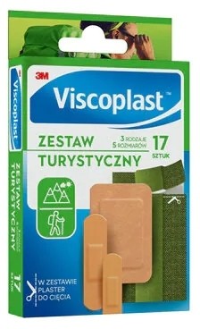 3M Poland Plastry Viscoplast Zestaw Turystyczny x17 sztuk