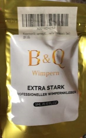 B&q Wimpern Extra Stark klej do rzęs 5ml