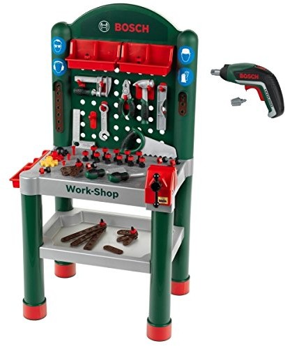 Klein Theo 8314 Bosch stół warsztatowy zielony, w zestawie Ixolino 8314