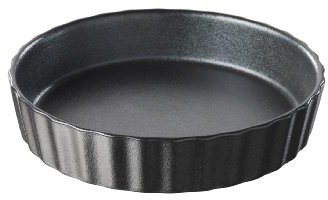 Revol 644703 tort kształt dno z porcelany Okrągły, 2,6 cm, w kolorze czarnym 644703
