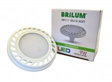 Brilum Żarówka LED GU10 ES111 9W biała neutralna 120° SOFT ZL-AG4129-10