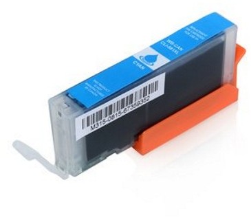 DrTusz Tusz Zamiennik CLI-581 XXL C do Canon 1995C001) Błękitny)|