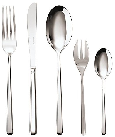 Sambonet Rosenthal    zestaw sztućców  30-częściowy  Linear  ze stali nierdzewnej 18/10 S0025-S00013-S1896