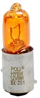 M-Tech Tech Z77 lampa halogenowa baz9s 12 V/6 W HY6 W ambar, zestaw od 10 Z77