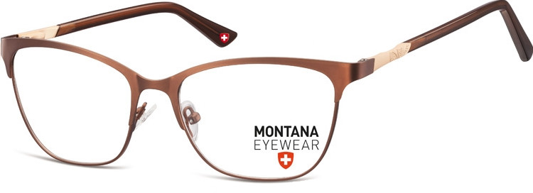 Montana Oprawki Kocie optyczne MM606F brązowe MM606F