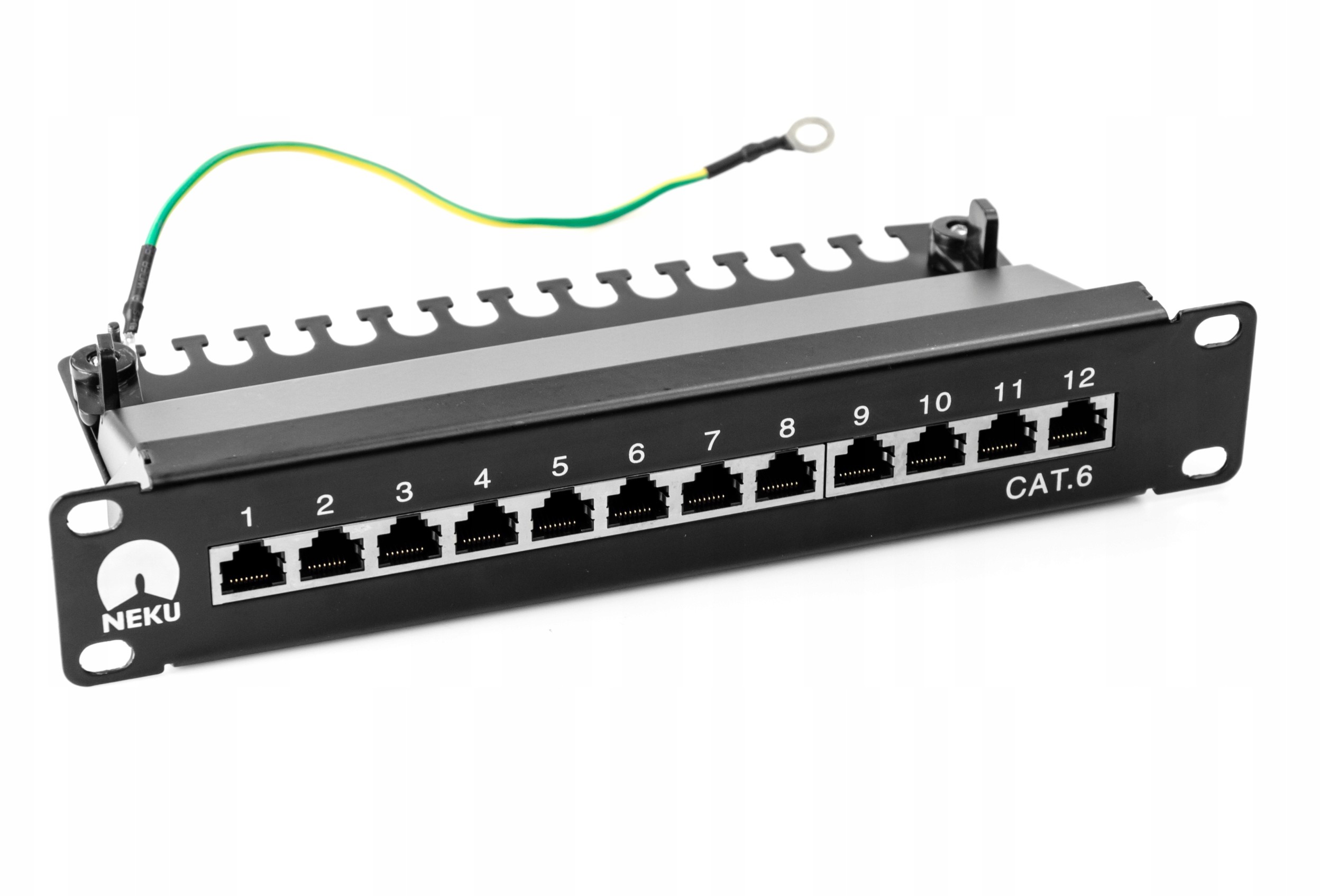 Neku Patch panel patchpanel Rack 10'' kat6 12p Ftp