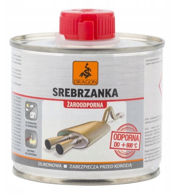 Dragon Srebrzanka żaroodporna 0,2 l