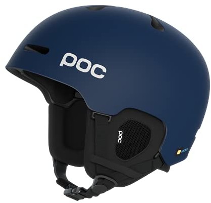 POC Fornix MIPS lekki kask narciarski i snowboardowy zapewnia optymalną ochronę na stoku, podczas jazdy na nartach i freerdy, Lead Blue Matt, M-L (54-59 cm)