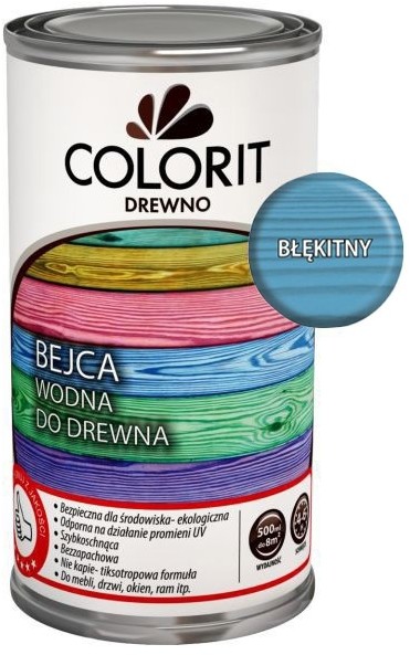 Colorit Bejca wodna  Drewno b$160$161kitna 0 5 l