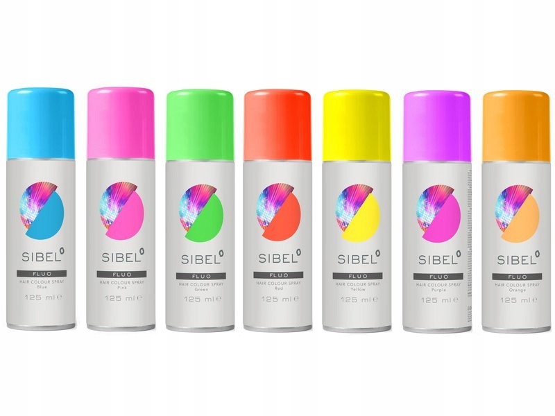 Sibel Koloryzujący Spray do włosów 125 ml