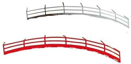 Carrera GO 20061651  guardrail pojazdu akcesoria, 10 szt. FBA_20061651