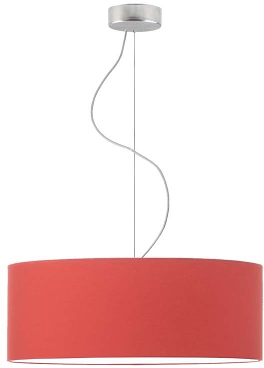 LYSNE Lampa wisząca do jadalni HAJFA fi - 50 cm - kolor czerwony