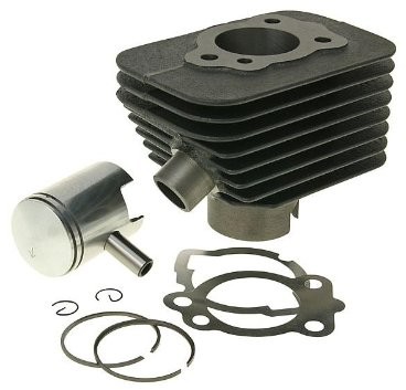 Bike Equipment Zestaw cylindrów 50 ccm do Piaggio, Vespa Ciao SI ze sworzniem tłokowym 10 mm MS 3969
