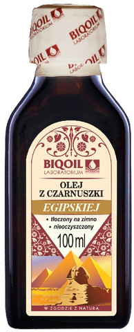 BioOil Olej z czarnuszki egipskiej tłoczony na zimno nieoczyszczony 100ml