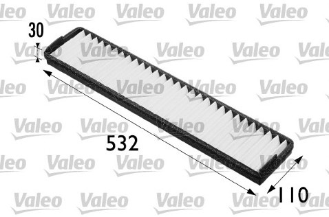 VALEO Filtr, przewietrzanie przestrzeni pasażerskiej 698168