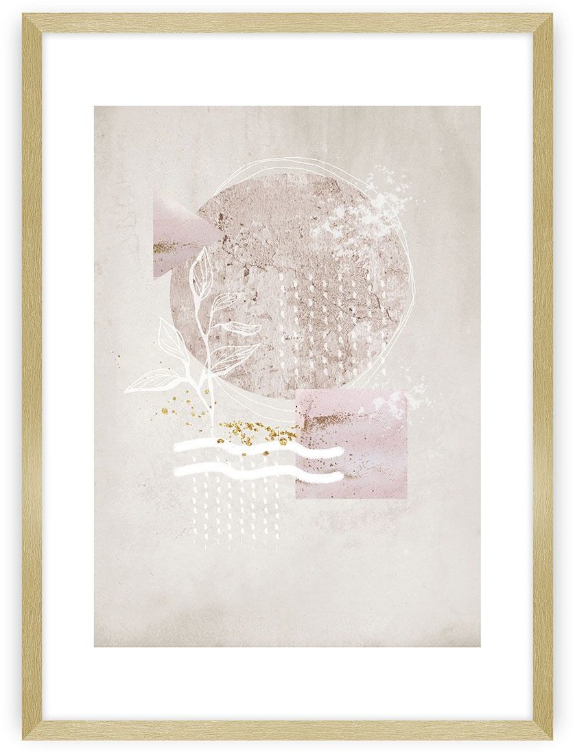 Dekoria Plakat Balance I 40 x 50 cm Ramka Złota 221A-000-48