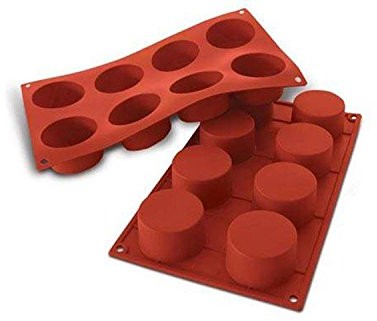 Silikomart forma silikonowa cylinder, średniej wielkości, 60 MM, wykonane z terakoty 20.028.00.0060