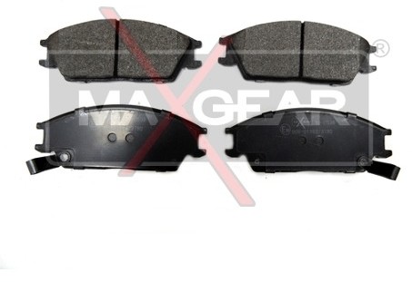 MaxGear Zestaw klocków hamulcowych, hamulce tarczowe 19-0538