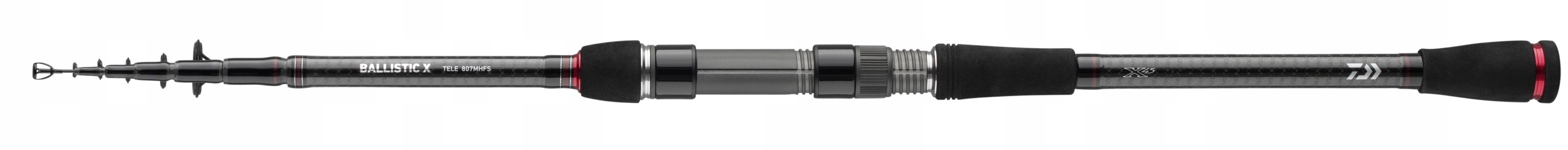 Daiwa Wędka Ballistic X Tele Spin 2,40m 8-35g