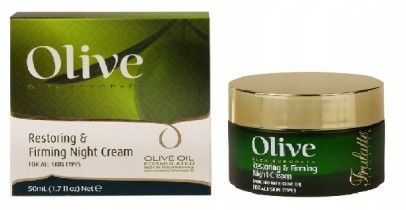 Фото - Крем і лосьйон Olive Frulatte  Restoring Firming Night Cream Krem na noc 50 ml 