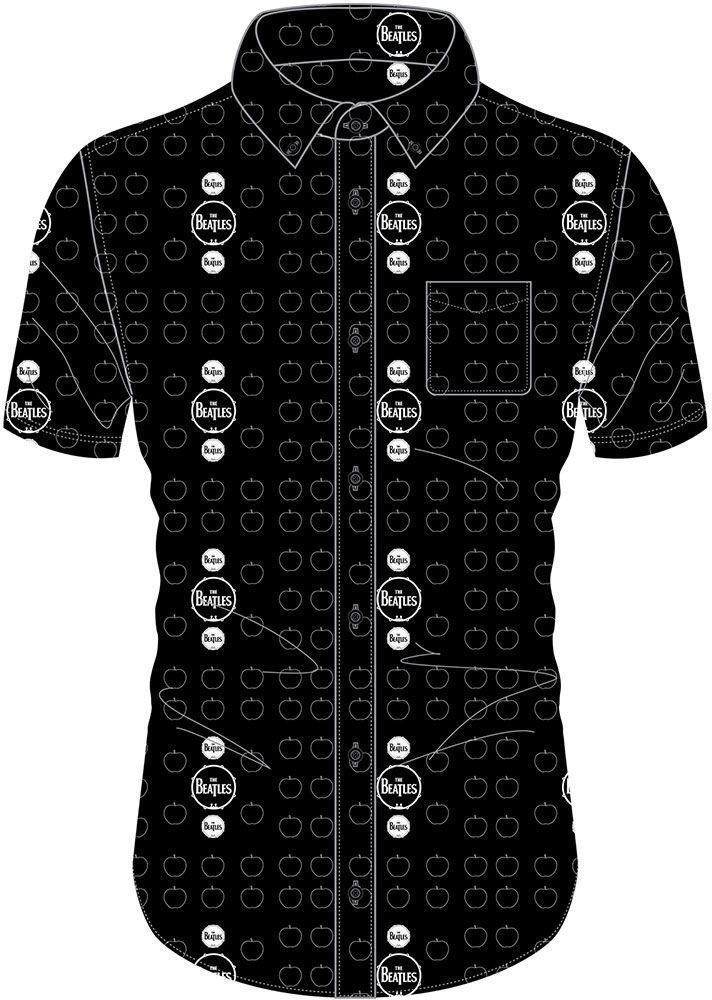 The Beatles The Beatles Unisex Casual Shirt Drum and Apples L