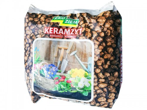 Ekoziem Keramzyt naturalny 2L Granulat ogrodniczy 8-25 mm E 2L