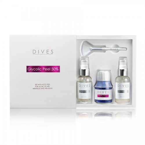 Dives DIVES MED - SET Glycolic Peel 50% - kwas glikolowy 50ml 08-0481
