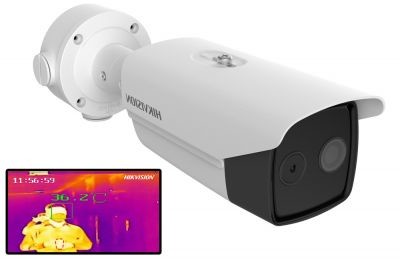 Hikvision Kamera do pomiaru temperatury ludzkiego ciała DS-2TD2617B-6/PA(B) POLSKA DYSTRYBUCJA / F.VAT 23% / 3 LATA GWARANCJI DS-2TD2617B-6/PA(B)