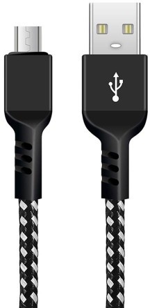 Фото - Кабель Maclean Kabel microUSB , wspierający Fast Charge 2.4A, przesył danych, 5V/2 