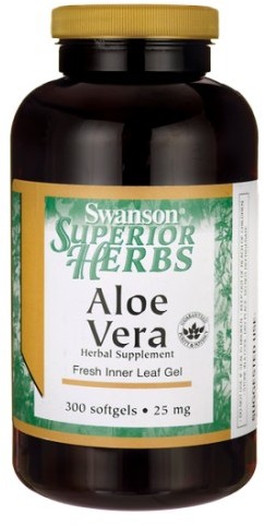 SWANSON Aloe Vera Aloes 25mg - (300 kap)