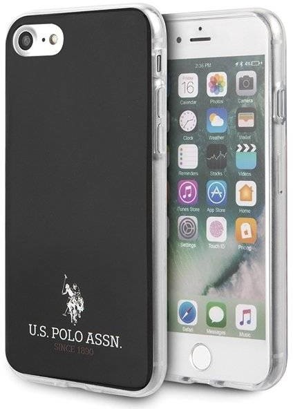 U.S. Polo Assn. USHCI8TPUBK iPhone 7/8/SE 2020 czarny/black Shiny hurtel-63059-0