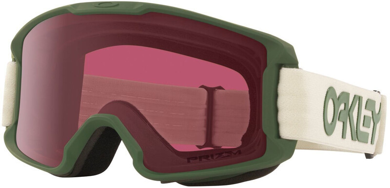 Oakley Line Miner Gogle zimowe Młodzież, factory pilot dark brush gre/prizm snow dark grey 2020 Gogle narciarskie OO7095-27