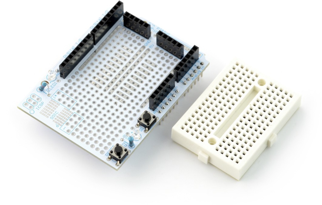 Velleman VMA201 Proto Shield + płytka stykowa 170 otworów - nakładka dla Arduino VEL-13015