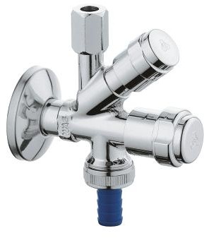 Grohe WAS zawór kątowy, kombinowany, 3/8