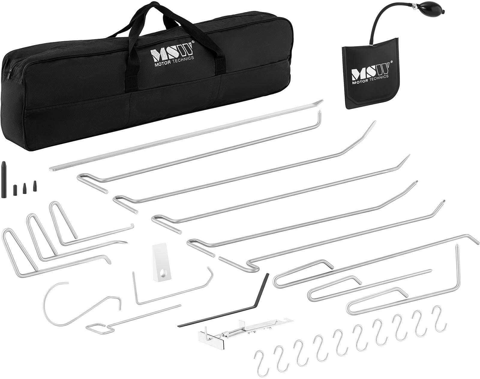 MSW MSW Zestaw do usuwania wgnieceń 15 haków + akcesoria MSW-DA-10