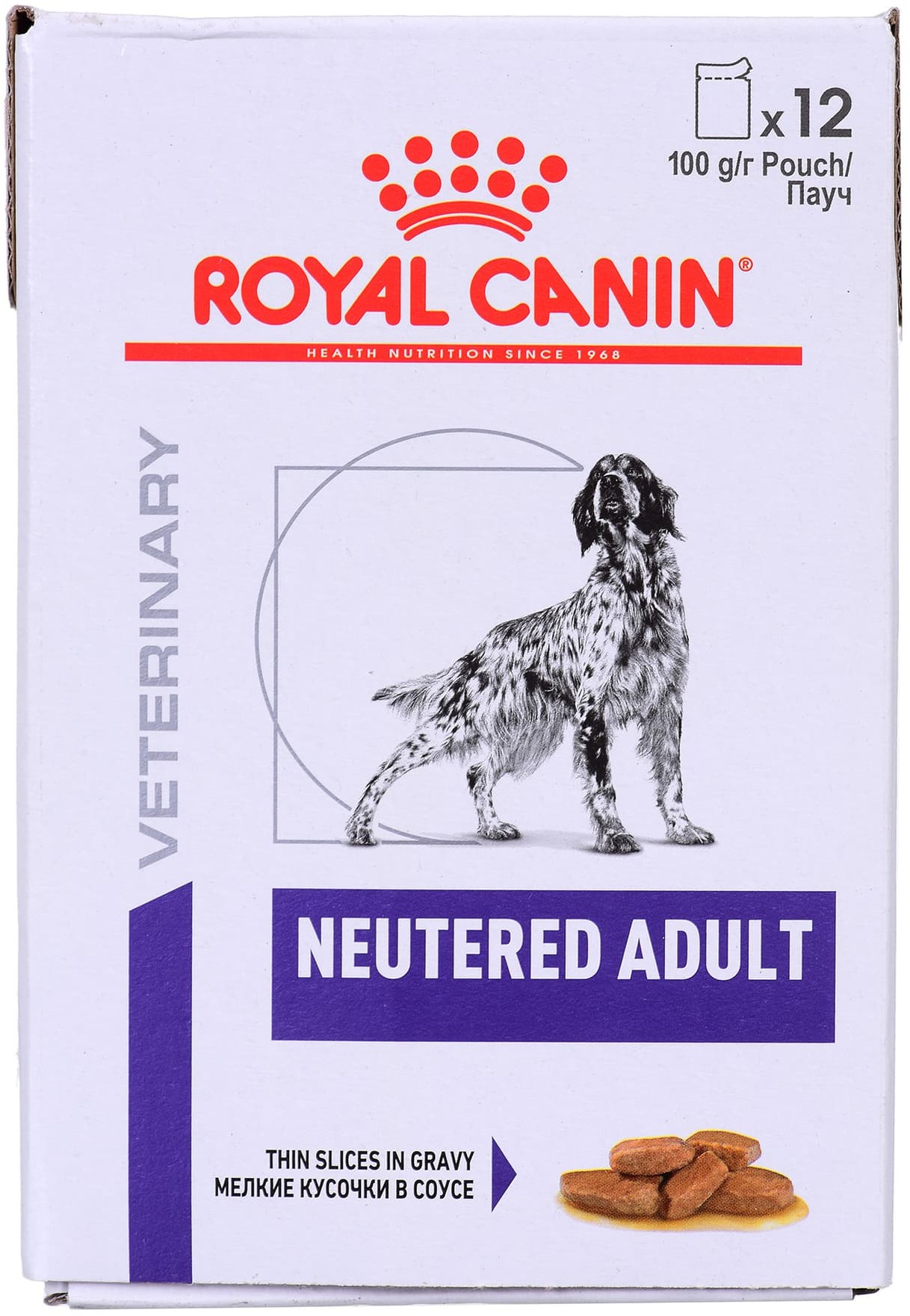 Royal Canin Vet Neutered Adult Dog Sos 12X100g