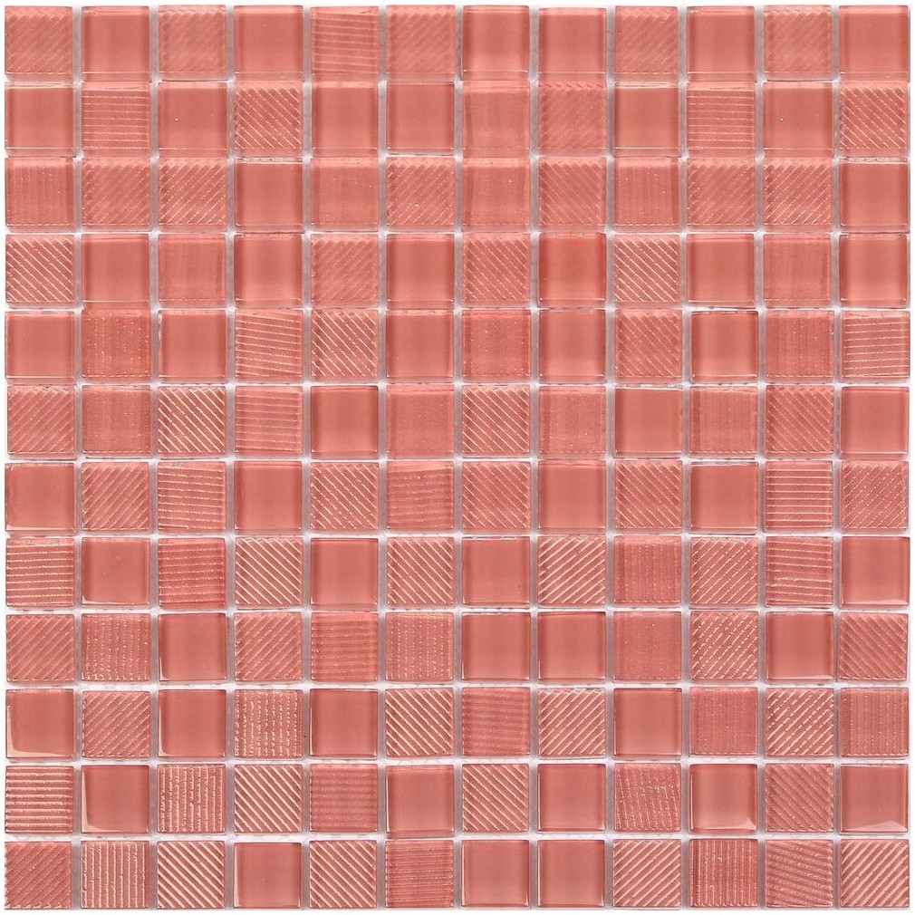 ARTENS Mozaika Fitty Pink Structured 30 x 30