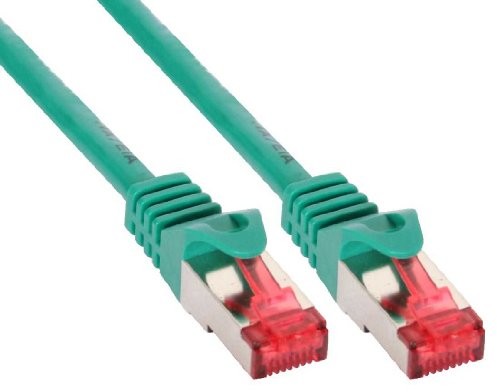 InLine 76430 G kabel S/FTP Patch (MHz, PCW, miedzi, 30 m) Zielony 76430G