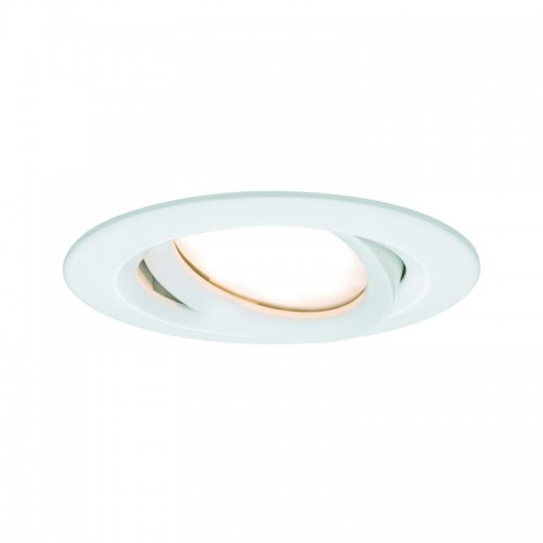 Paulmann Zest OW Nova Plus Coin ści IP65 okr wychLED 1x6,8W 633lm 2700K Biały-mat/Alu 93681