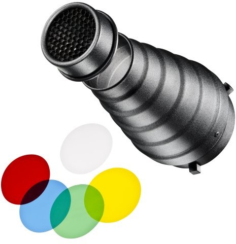 Walimex Pro Conical Snoot Set with Universal Connection - 15621