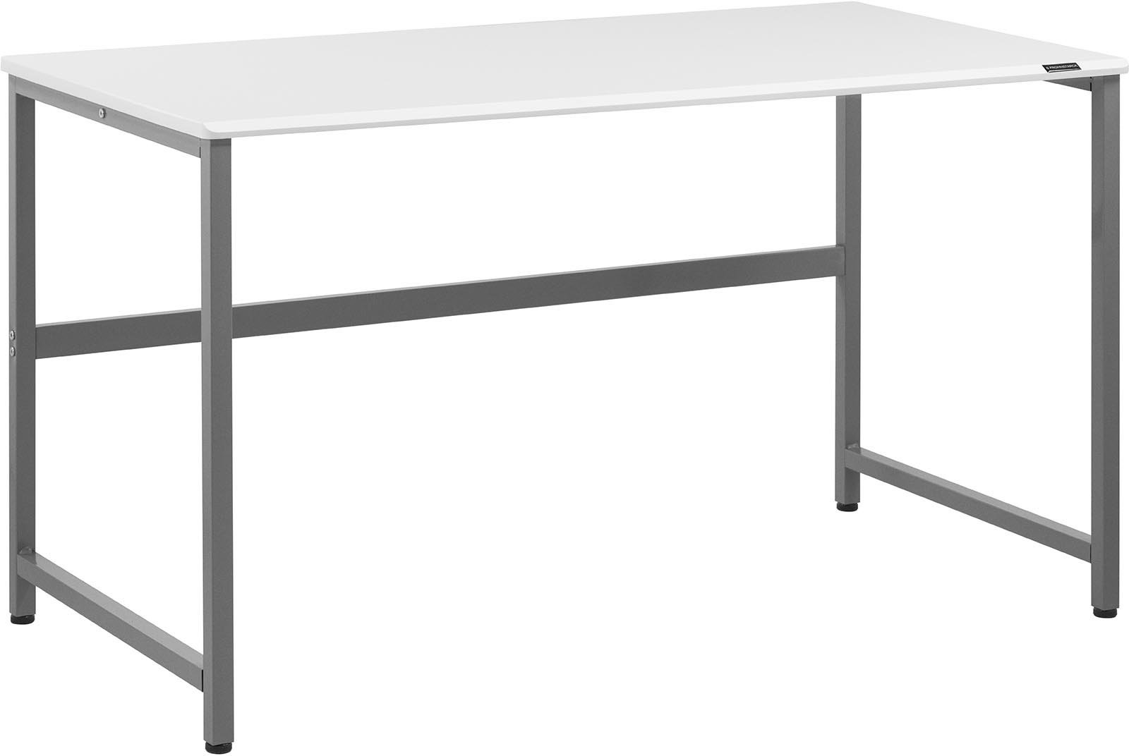 Fromm & Starck Biurko 120 x 60 cm biało-szare STAR_DESK_42