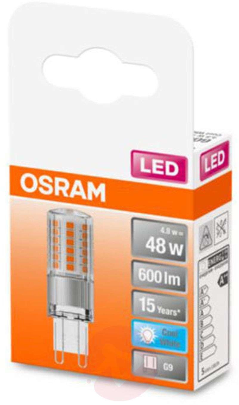 Osram żarówka sztyft G9 4,8W 4 000 K przezroczysta
