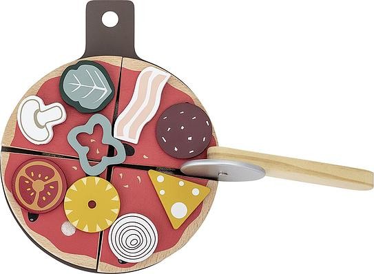 Bloomingville Zabawka pizza Talias z drewna