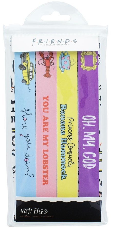 Friends Cosmetics Friends Cosmetics Zestaw 4 pilników do paznokci