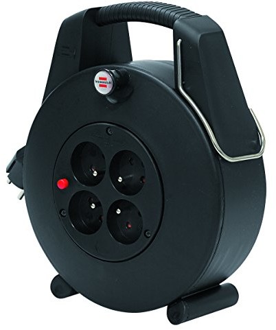 Brennenstuhl Confort-Line CL-XL bęben kablowy H05VV-F 3 g1,0, czarny 1102901