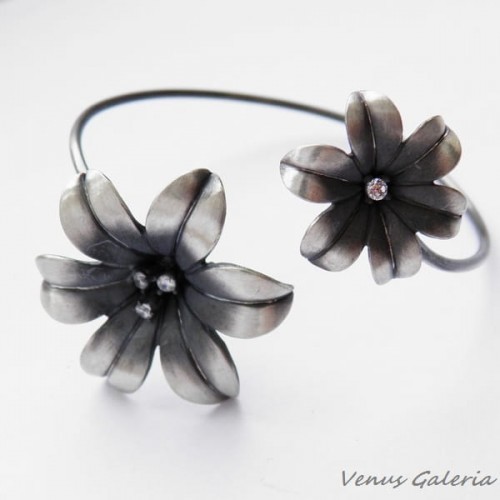 Bransoletka srebrna- Hiacyntowa 1798