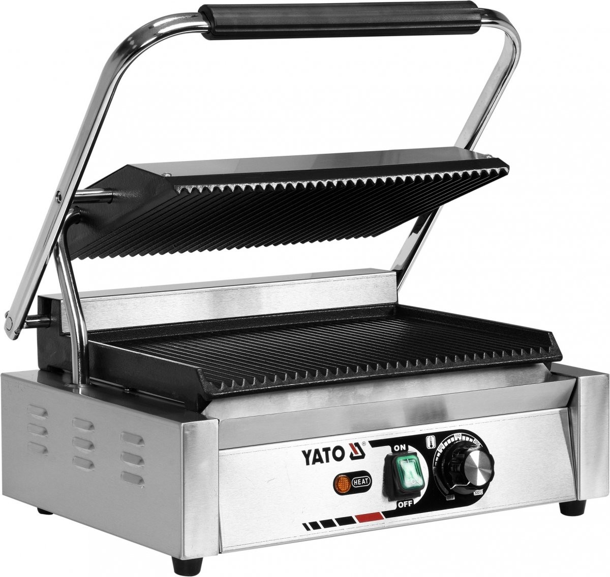 YATO GRILL KONTAKTOWY PANINI RYFLOWANY 44CM YATO YG-04557