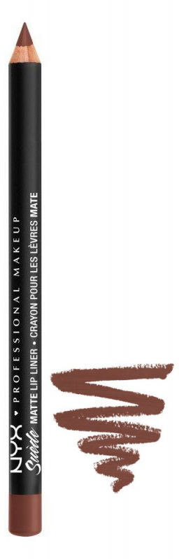 NYX professional makeup Professional Makeup - SUEDE MATTE LIP LINER - Konturówka do ust - LEON