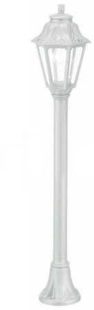 Ideal Lux Lampa stojąca słupek ogrodowy Anna PT1 1x60W E27 biała 120454
